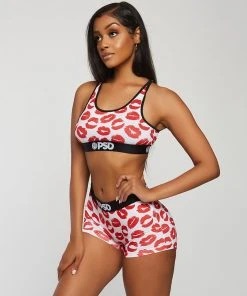 PSD Underwear Red Lips Sports Bra