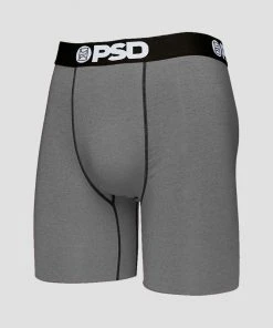 PSD Underwear 7" Cotton 3-Pack - Red/Grey/Black CORE BASICS