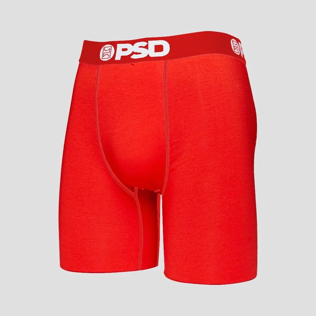 PSD Underwear CORE BASICS 7" Cotton 3-Pack - Red/Navy/Black 3 PSD Underwear CORE BASICS 7" Cotton 3-Pack - Red/Navy/Black