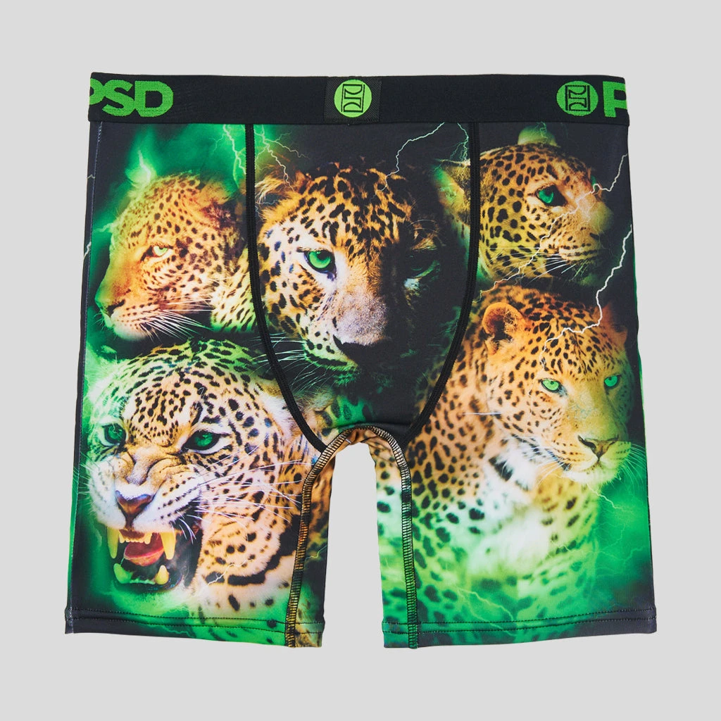 PSD Underwear Neon Cheetah - Youth 2 PSD Underwear Neon Cheetah - Youth