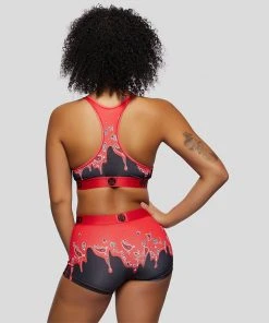 PSD Underwear Bandana Melt Red Boy Short