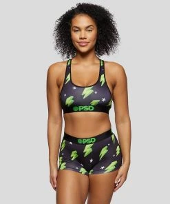 PSD Underwear Lightning Pop Lime Boy Short