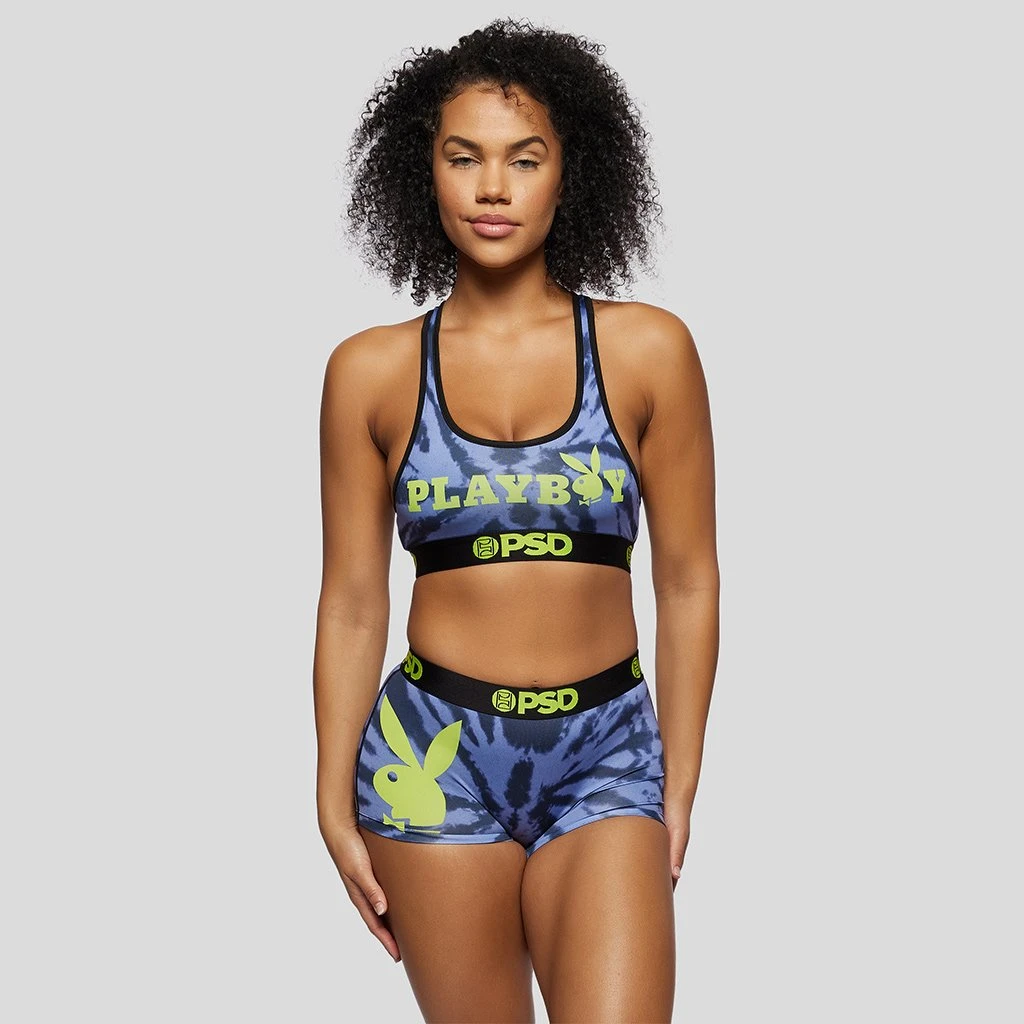 PSD Underwear Playboy - Tie Dye Logo Boy Short 2 PSD Underwear Playboy - Tie Dye Logo Boy Short