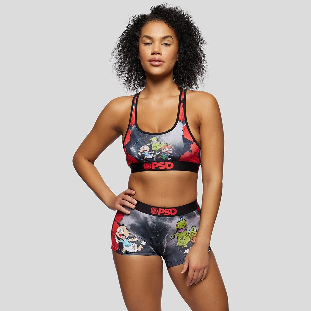 PSD Underwear Rugs N' Roses Boy Short 1 PSD Underwear Rugs N' Roses Boy Short