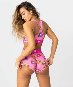 PSD Underwear Sommer Ray - Cheetah Lips Boy Short 5 PSD Underwear Sommer Ray - Cheetah Lips Boy Short
