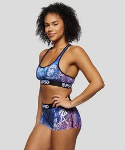 PSD Underwear Death Row - LA Tie Dye Sports Bra