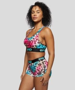 PSD Underwear Playboy - Wild Bunny Performance Sports Bra