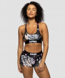 PSD Underwear OL' DIRTY BASTARD Ol Dirty Bastard - I Like It Raw Sports Bra