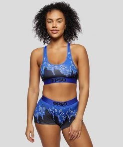 PSD Underwear Bandana Melt Blue Sports Bra 5 PSD Underwear Bandana Melt Blue Sports Bra