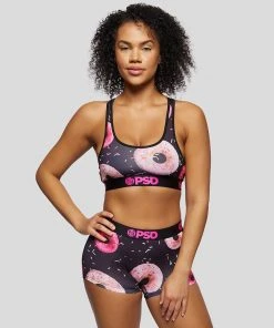 PSD Underwear Donut Kill My Vibe Sports Bra