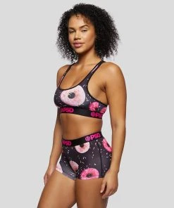 PSD Underwear Donut Kill My Vibe Sports Bra