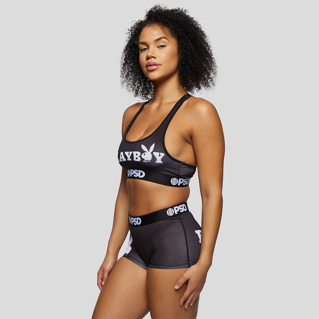 PSD Underwear Playboy - Logo Sports Bra 2 PSD Underwear Playboy - Logo Sports Bra