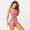 PSD Underwear Sommer Ray - Cheetah Lips Sports Bra