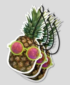 PSD Underwear Pineapple Shades Air Freshener 3-Pack