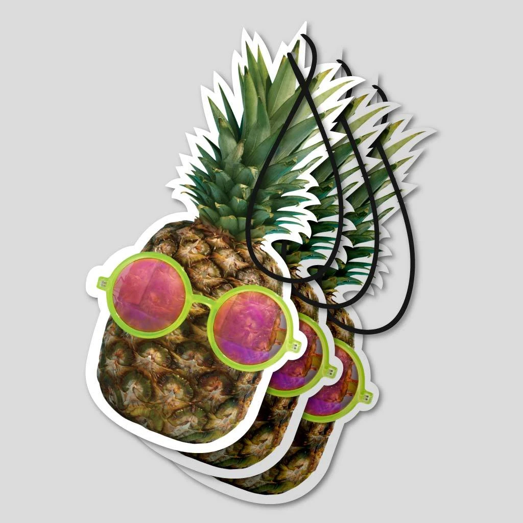 PSD Underwear Pineapple Shades Air Freshener 3-Pack 2 PSD Underwear Pineapple Shades Air Freshener 3-Pack