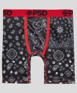 PSD Underwear official website 58 PSD Underwear Black Hype Bandana - Youth