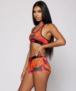 PSD Underwear Naruto - Dark Tie Dye Line Work Boy Short