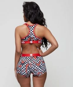 PSD Underwear DC - Checkered Quinn Sports Bra