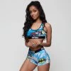 PSD Underwear DC - Batgirl Tie Dye Sports Bra