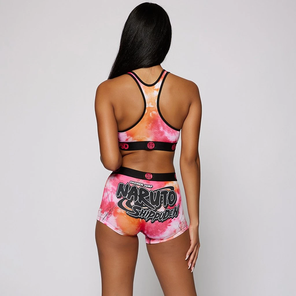 PSD Underwear Naruto - Light Tie Dye Line Work Sports Bra 2 PSD Underwear Naruto - Light Tie Dye Line Work Sports Bra