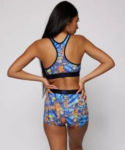 PSD Underwear Naruto - Tie Dye Clone Jutsu Sports Bra