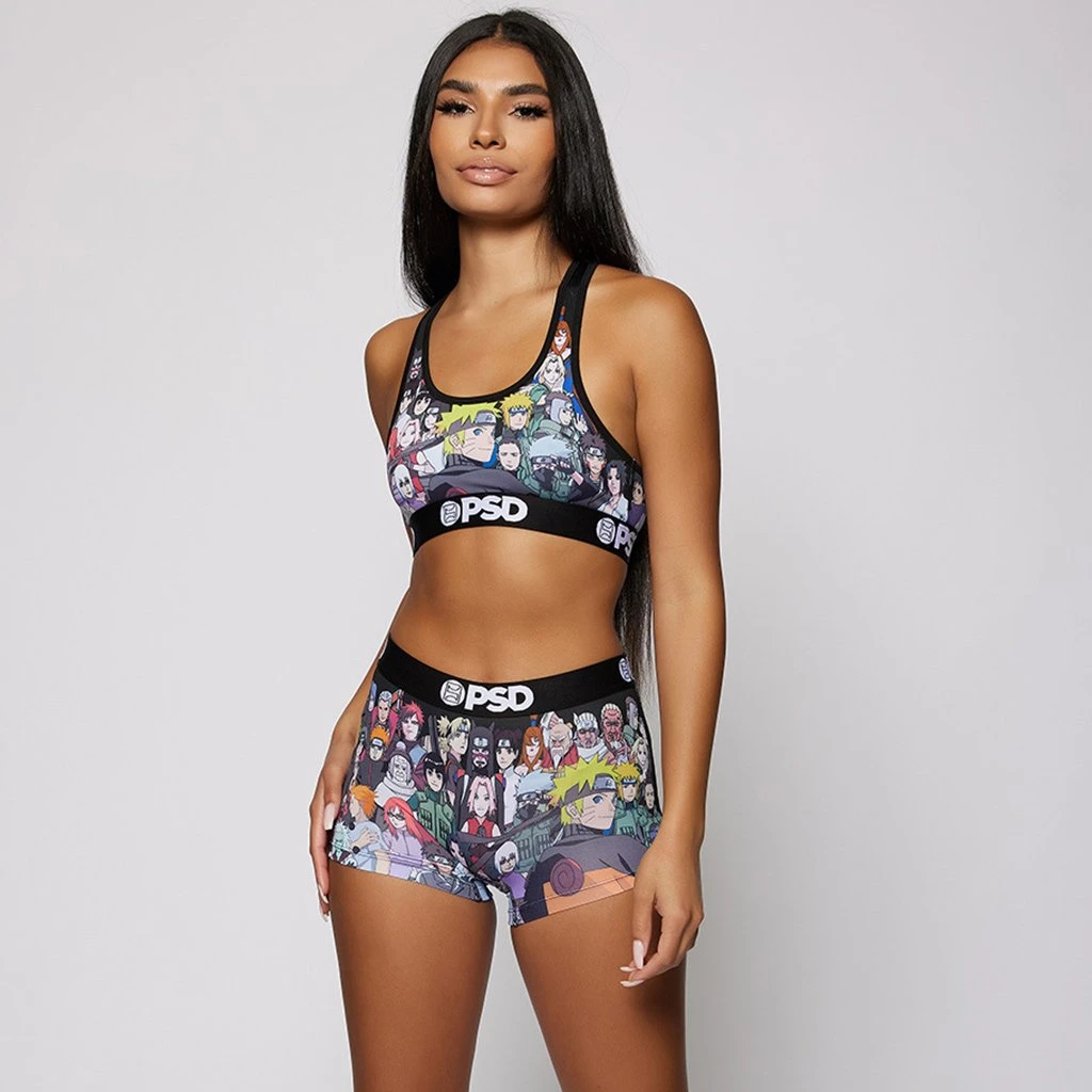 PSD Underwear Naruto - Clans Sports Bra 1 PSD Underwear Naruto - Clans Sports Bra