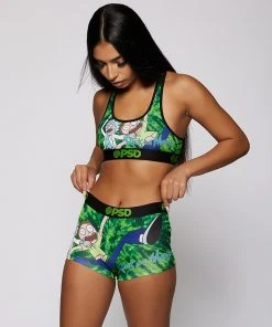 PSD Underwear RICK & MORTY Rick And Morty - Portal Dye Sports Bra