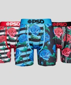 PSD Underwear Striped Rose 3-Pack 3 PACKS