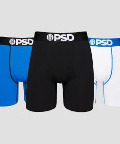 PSD Underwear CORE BASICS Blues Cotton 3-Pack