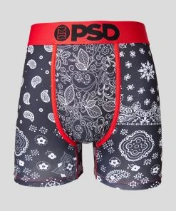 PSD Underwear Black Hype Bandana 5" Mid