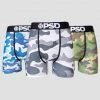 PSD Underwear 5" MID LENGTH BRIEF Camo 3-Pack 5" Mid