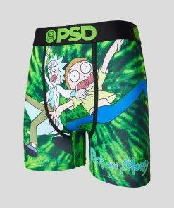 PSD Underwear R&M Dark Dye 5" Mid RICK & MORTY