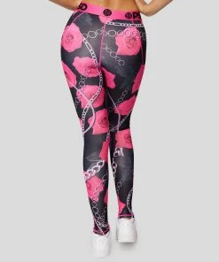 PSD Underwear Neon Pink Rose Legging LEGGINGS