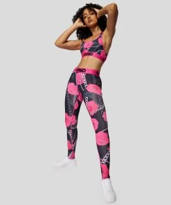 PSD Underwear Neon Pink Rose Legging LEGGINGS