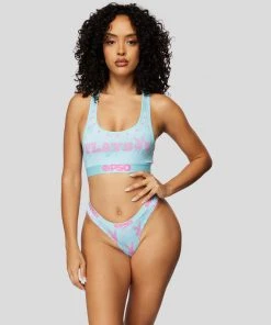 PSD Underwear Playboy - Bunny Y2K Teal Thong