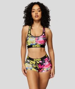 PSD Underwear official website 34 PSD Underwear Spongebob - Absorbent Camo Boy Short