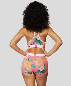 PSD Underwear Maui Pink Boy Short