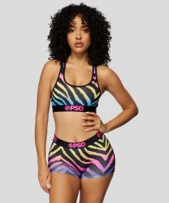 PSD Underwear Rainbow Zebra Boy Short