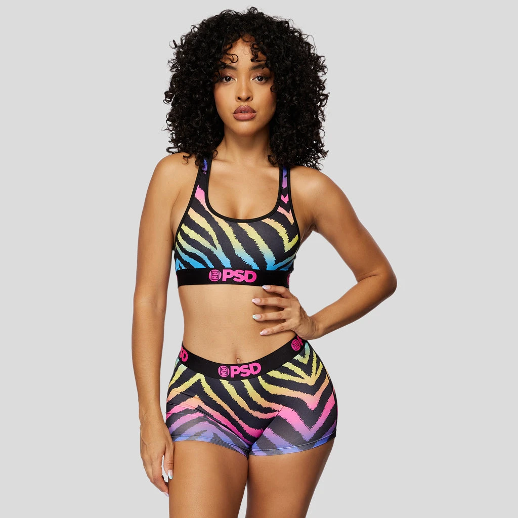 PSD Underwear Rainbow Zebra Boy Short 1 PSD Underwear Rainbow Zebra Boy Short