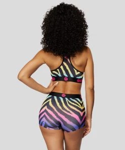 PSD Underwear Rainbow Zebra Boy Short 5 PSD Underwear Rainbow Zebra Boy Short