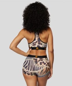 PSD Underwear Safari Chains Boy Short