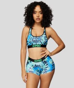 PSD Underwear Weed Spiral Sports Bra