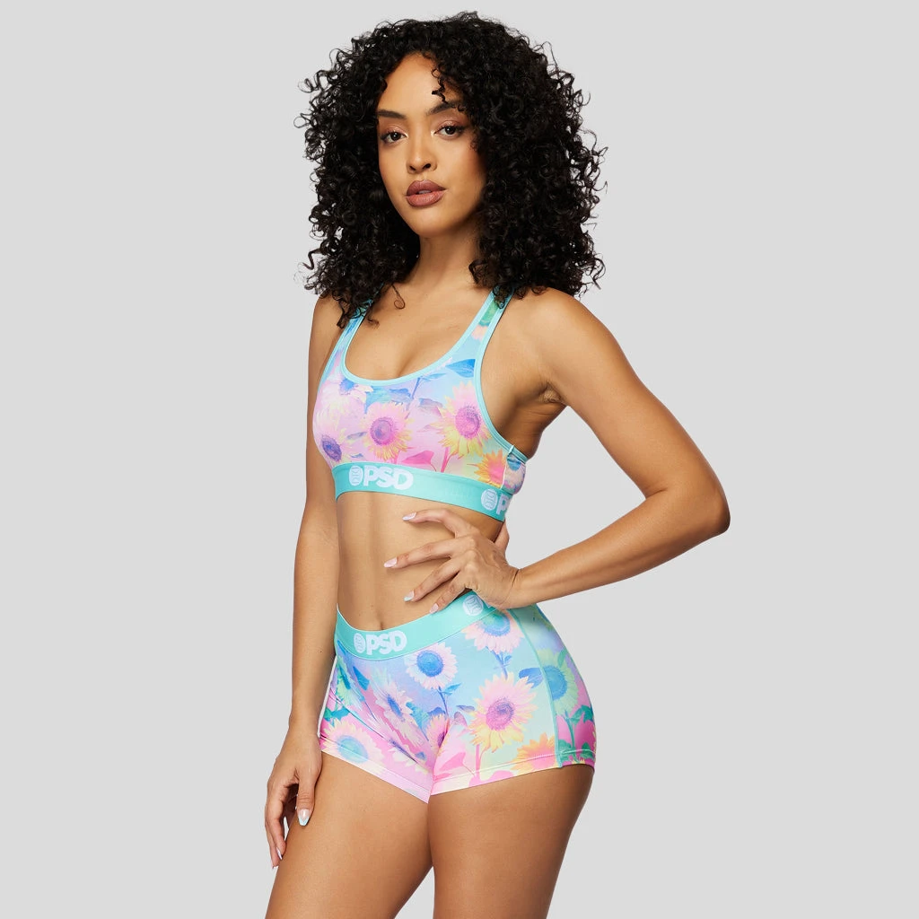 PSD Underwear Sunflower Trip Sports Bra 2 PSD Underwear Sunflower Trip Sports Bra