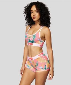 PSD Underwear Maui Pink Sports Bra