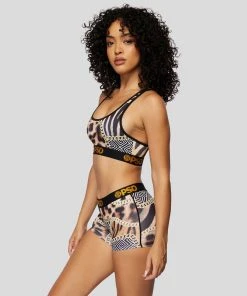 PSD Underwear Safari Chains Sports Bra