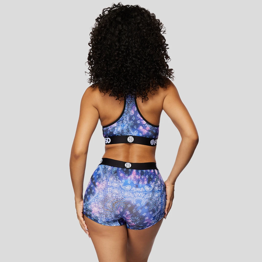 PSD Underwear Bandana Deep Dye Sports Bra 3 PSD Underwear Bandana Deep Dye Sports Bra