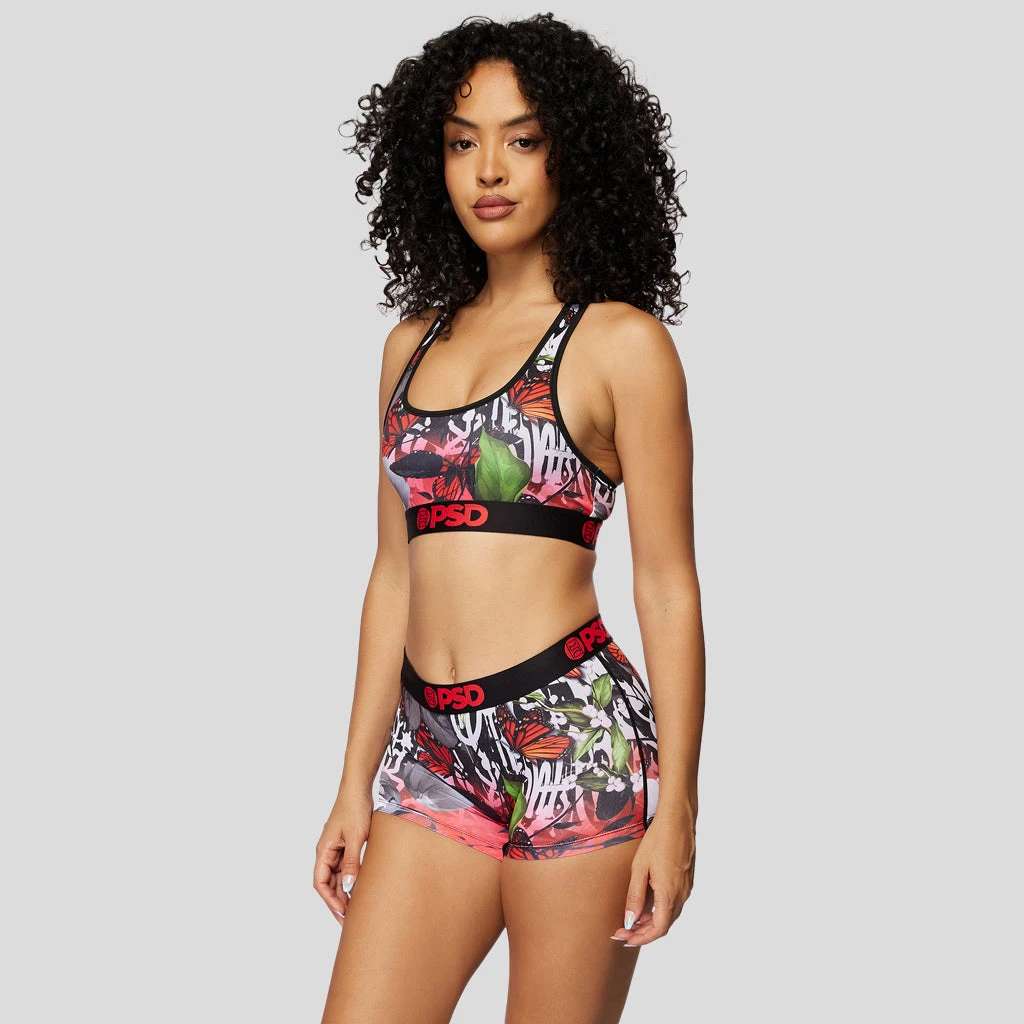 PSD Underwear Bronny James - Grunge Monarch Sports Bra 2 PSD Underwear Bronny James - Grunge Monarch Sports Bra