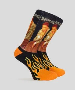 PSD Underwear Degrassi - Flames Socks
