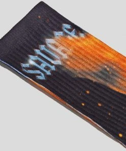 PSD Underwear Savage Flames Socks