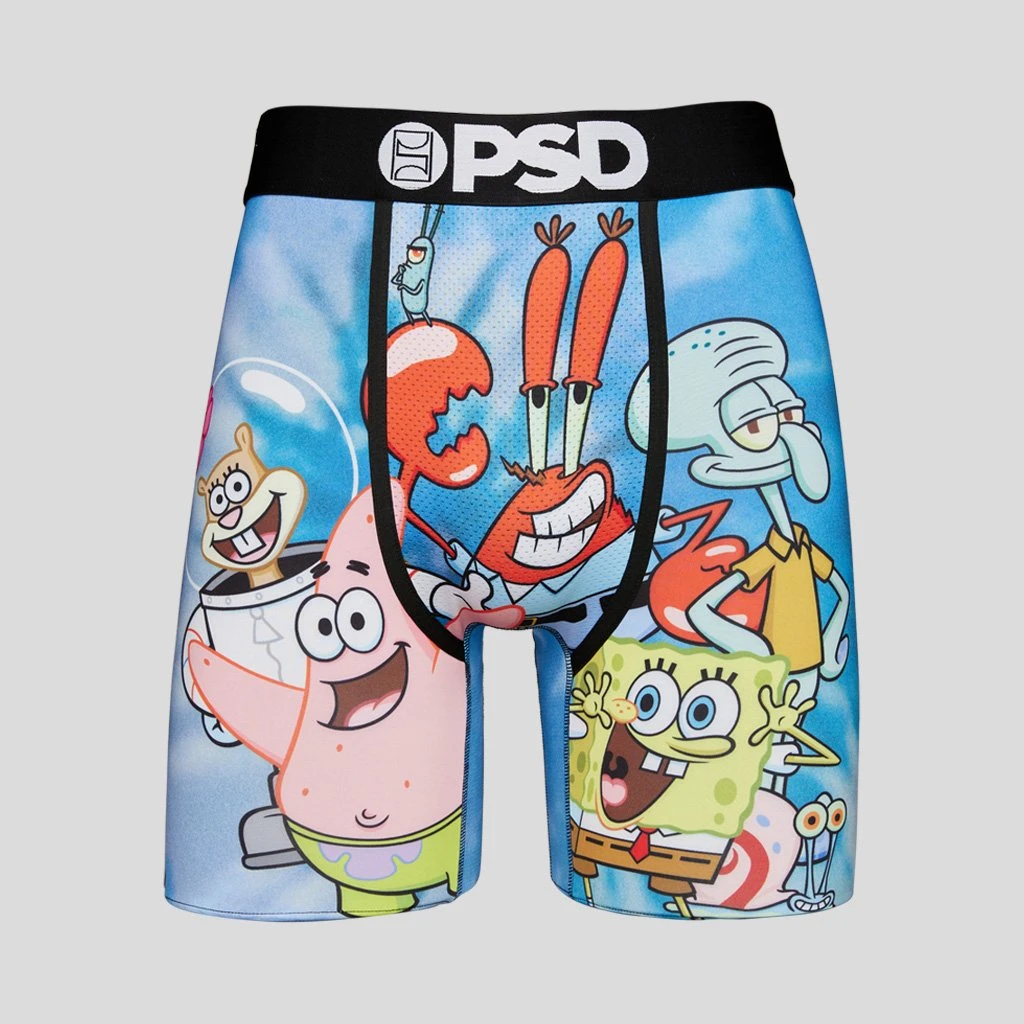 PSD Underwear SpongeBob - Bikini Bottom Gang 2 PSD Underwear SpongeBob - Bikini Bottom Gang